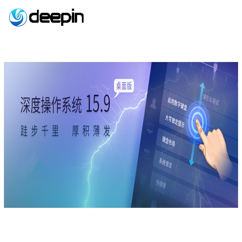 深度操作系统桌面版软件V15.X86专业版 适用于企业/政府 带防火墙支持