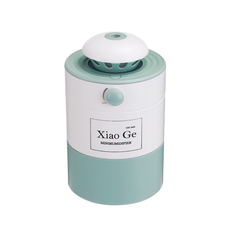 阿兹猫 车载空气加湿器家用卧室静音迷你学生大容量500ML