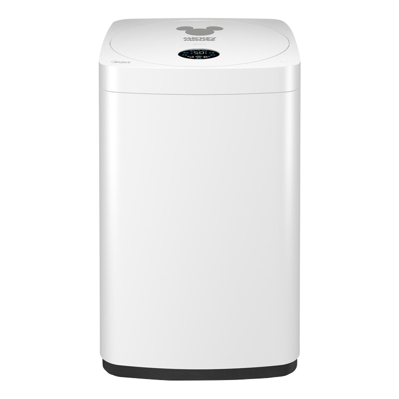美的(Midea)MB80ECO 波轮洗衣机 8公斤全自动家用宿舍大容量免清洗立方内桶新品 白色