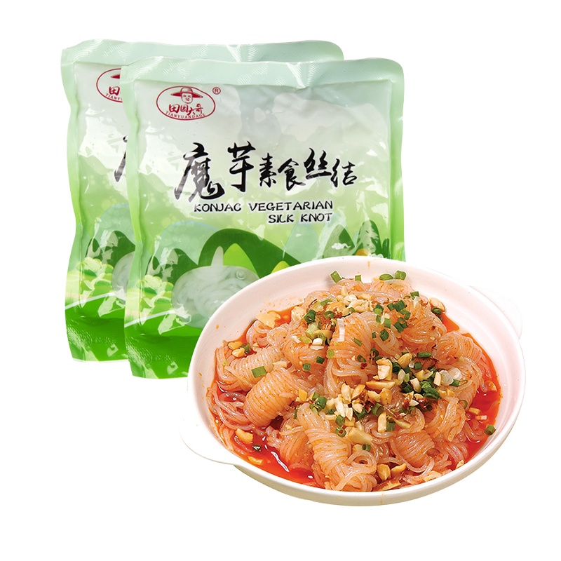 田园大哥魔芋丝结200克/袋*4袋