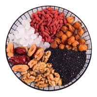 手工熬阿胶糕辅料包 固元膏材料 800克(桂圆 核桃仁 黑芝麻 枣 枸杞 冰糖)
