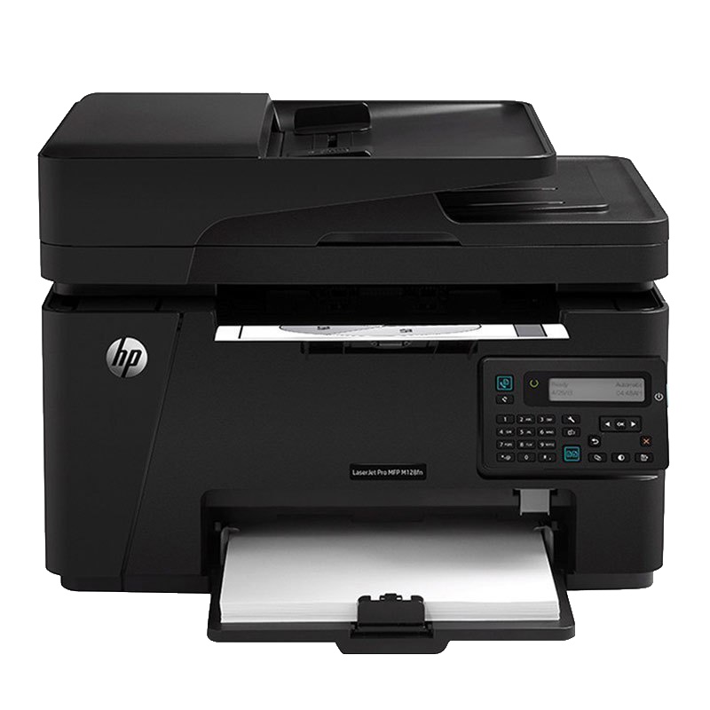 惠普 HP A4黑白激光多功能一体机 LaserJet Pro MFP M128fn (打印、复印、扫描、传真)