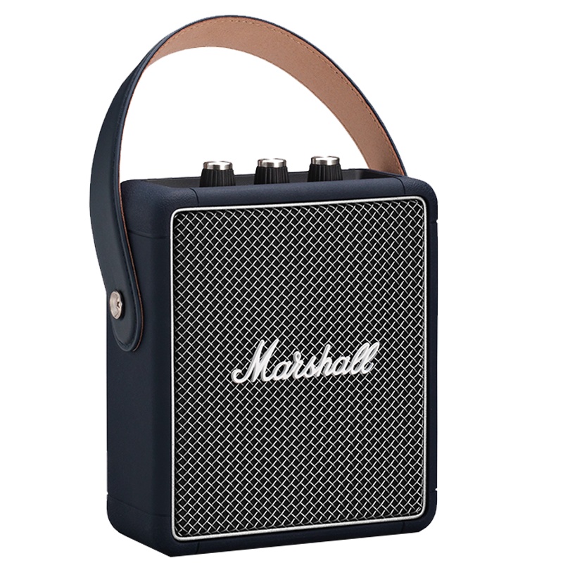 MARSHALL STOCKWELL II 马歇尔便携式无线蓝牙音箱家用户外小音响创意复古低音炮 靛青色