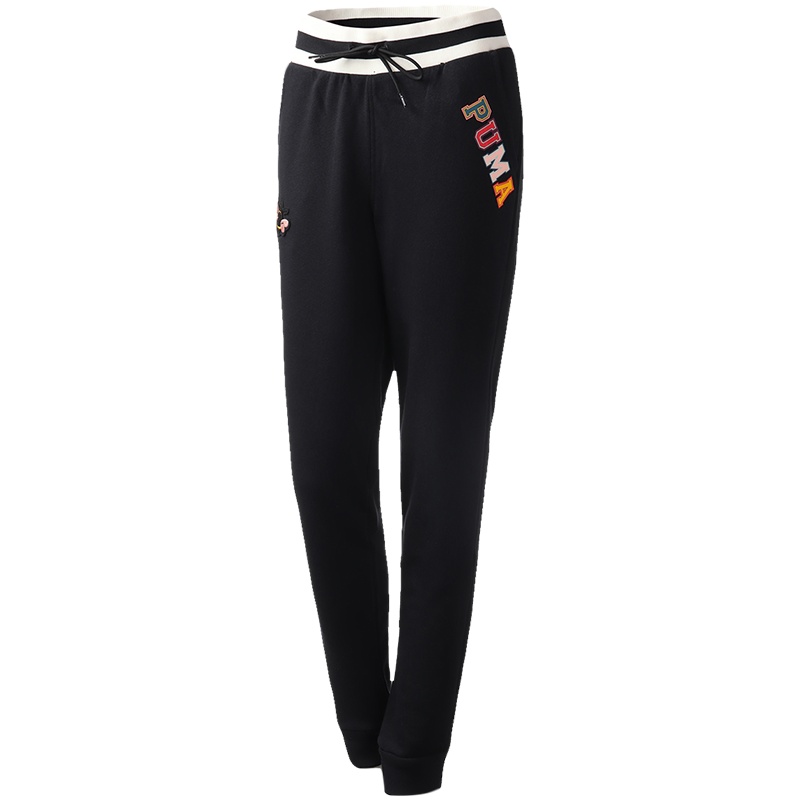 PUMA彪马黑标女裤运动服SUE TSAI Sweatpants休闲针织长裤595273