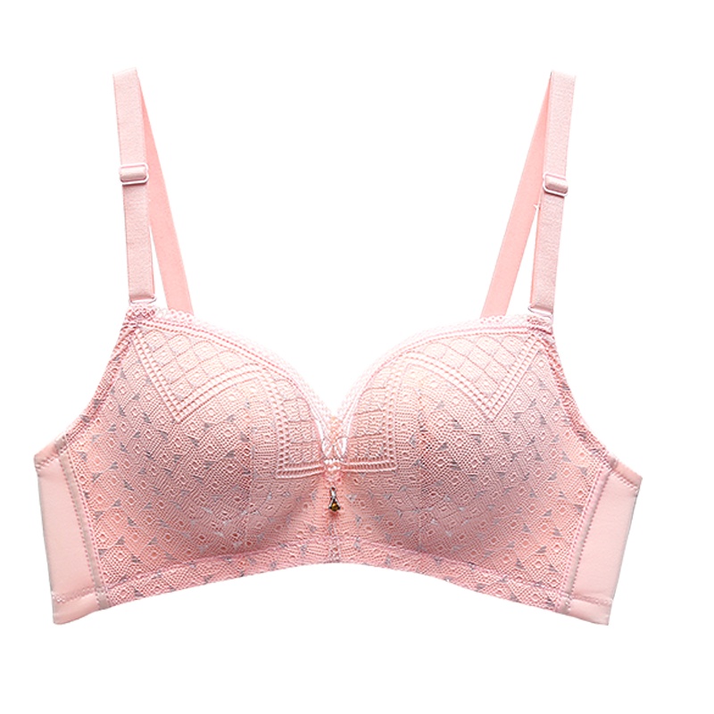 都市丽人聚拢上托唯美规则蕾丝刺绣女士文胸胸罩内衣2B8404