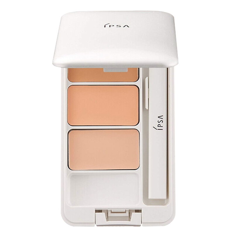 茵芙莎(IPSA)纯美无瑕三色遮瑕膏4.5g 粉底/遮瑕 遮盖脸部痘印斑点黑眼圈