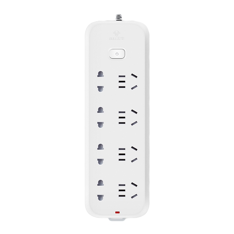 公牛 (bull) 插座1.8米电源插排拖板8插位403