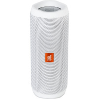JBL Flip4 音乐万花筒4 蓝牙小音箱 音响 低音炮 防水设计 支持多台串联 便携迷你音响 音箱 白色