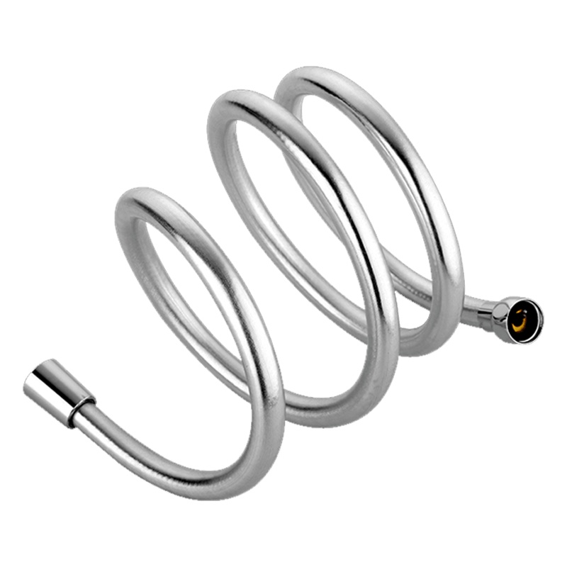 京旺莱淋浴花洒进水软管加厚防爆PVC软管1.5米防缠绕水管热水器浴室洗澡通用进水管接4分喷头管