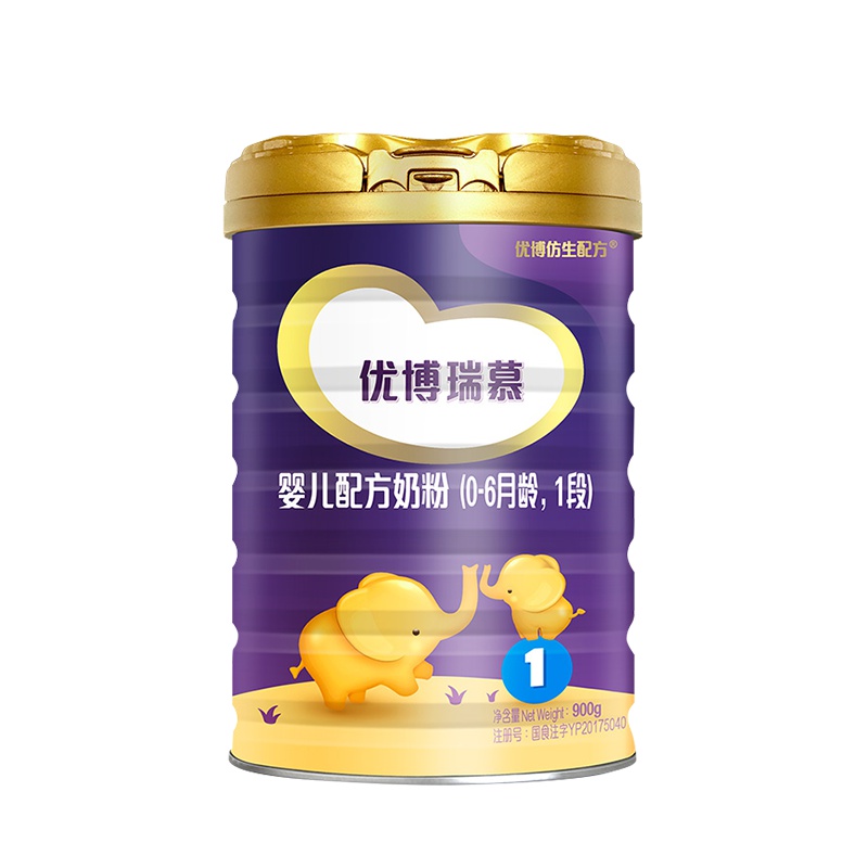 法版优博瑞慕婴儿配方奶粉(0-6月龄)1段900g