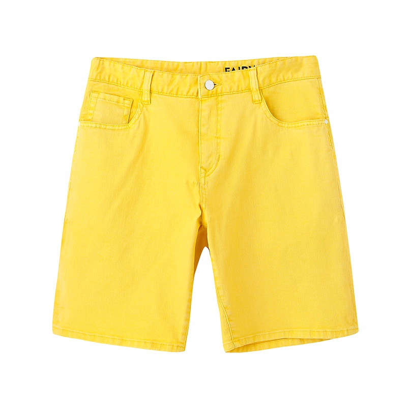 马克华菲夏季短裤潮流宽松纯色运动直筒五分裤_1