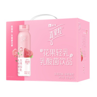 蒙牛 真果粒花果轻乳乳酸菌饮品(玫瑰草莓味)230g*10瓶