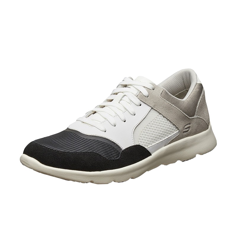 Skechers斯凯奇春夏新品男鞋 时尚拼接绑带运动休闲鞋 65939