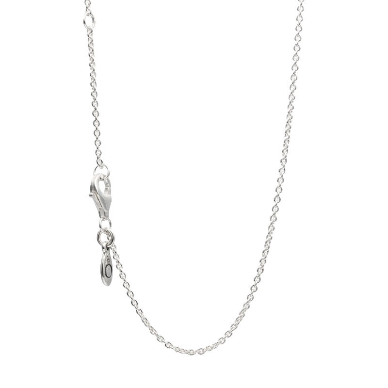 PANDORA潘多拉925银项链590515可搭配串珠吊坠简约气质锁骨链女