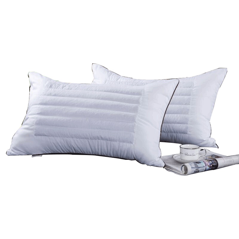 南极人(NanJiren)家纺 枕芯五星级酒店枕头纯色立体护颈椎枕助睡眠单人家用双人低整头一对装