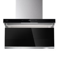 艾美特抽油烟机爆炒21m³吸力厨房家用顶侧双吸抽烟机 智能清洁手势控制自动开合静音油烟机CXW-260-L8Z