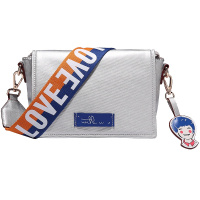 蹦迪包包女2019新款ins风百搭运动小包宽肩带单肩斜挎迷你包