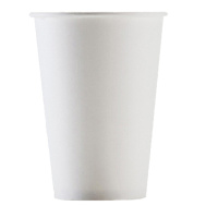 得力(deli) 白色纸杯一次性纸杯子50个装 50个/包