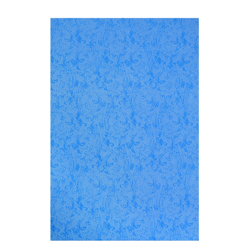 驰鹏(chipeng)A4/150g皮纹纸 湖蓝色100张/包 云彩纸 标书装订封面封皮纸 工程用纸