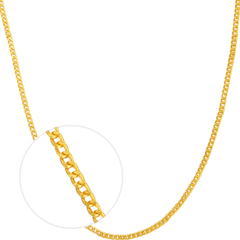 周生生(CHOW SANG SANG)足金金项链金首饰品女士素链计价