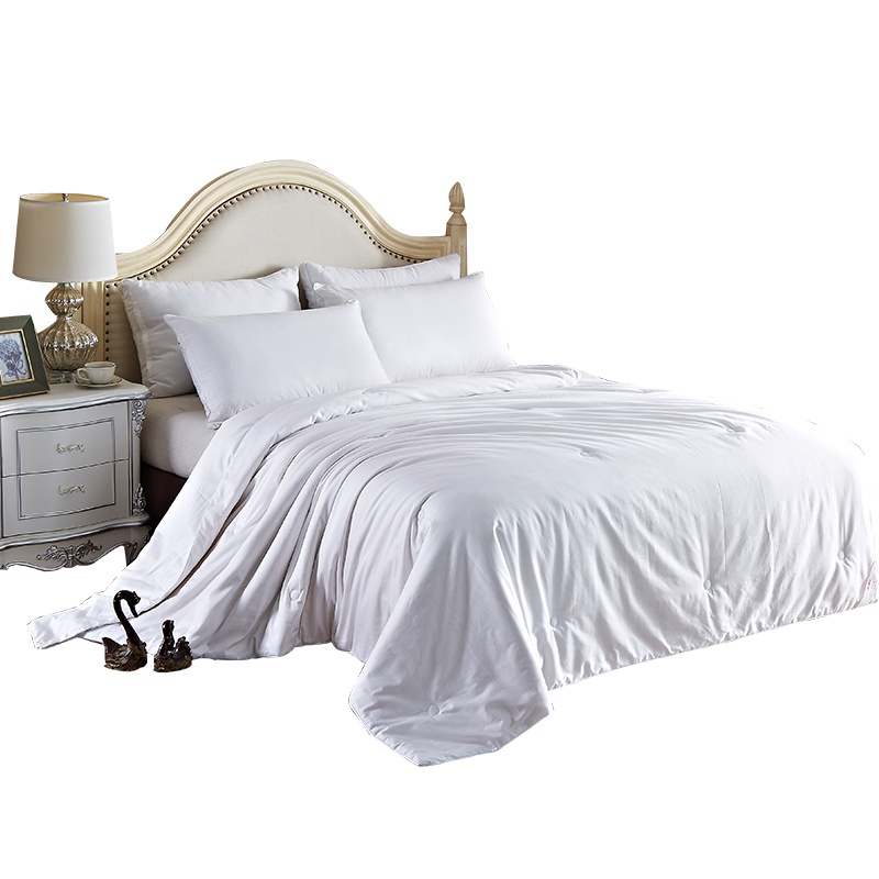 恒源祥家纺100%桑蚕丝春秋被子空调被单人双人被芯冬被