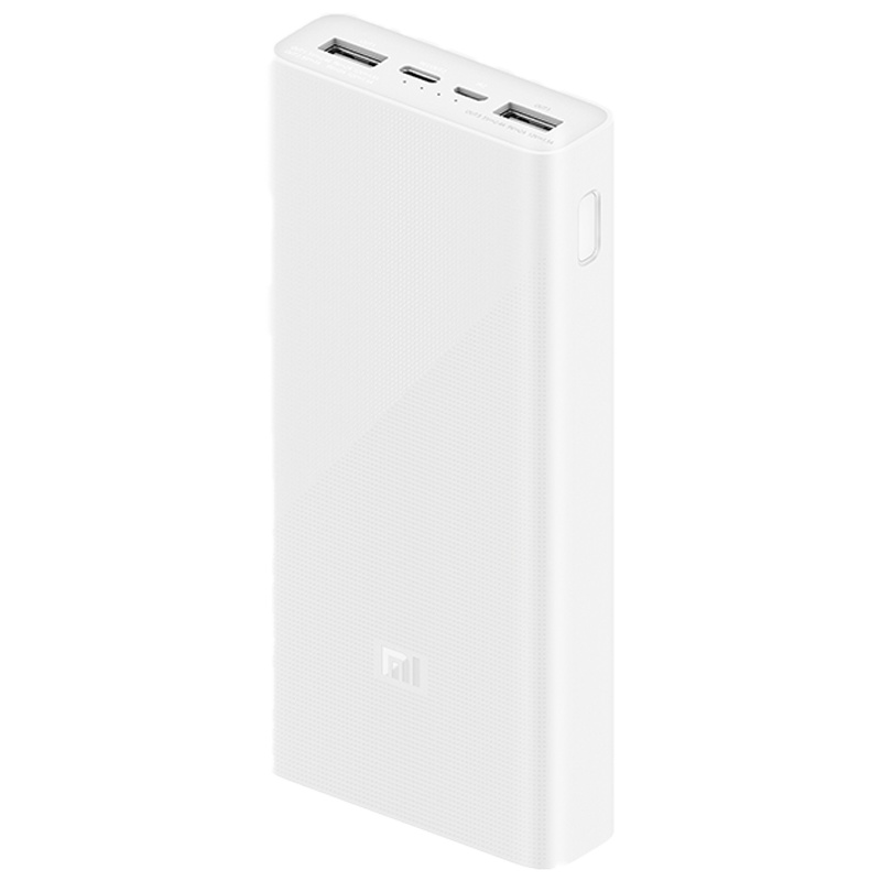 小米移动电源3充电宝20000毫安USB-C快充版大容量便携超薄双向充