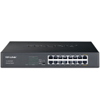 TP-LINK TL-SG1016DT 监控16口全千兆网络交换机桌面型机架式分线器