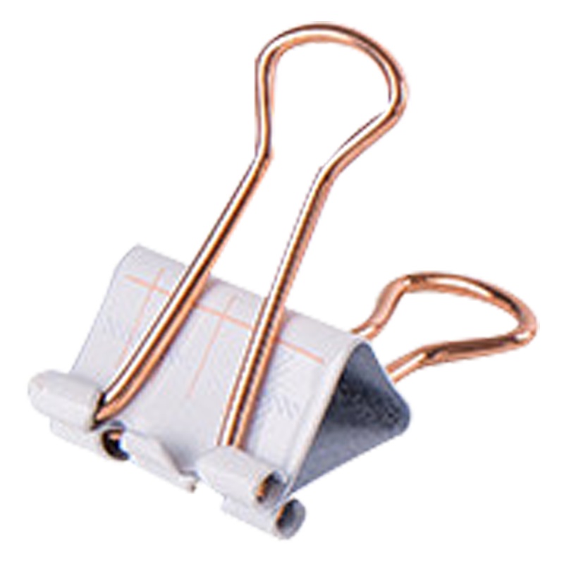 得力长尾夹彩色印花长尾夹文件夹子燕尾夹铁票夹可爱卡通夹子学生彩色票夹不锈钢铁夹办公文具用品9411