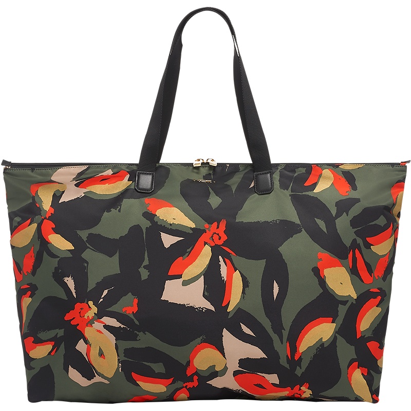 TUMI途明 VOYAGEUR系列 潮流女士手提包托特包0196384LAB-百合粉抽象印花色