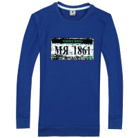 长袖运动T恤春季男士休闲圆领户外休闲上衣外穿体恤衫