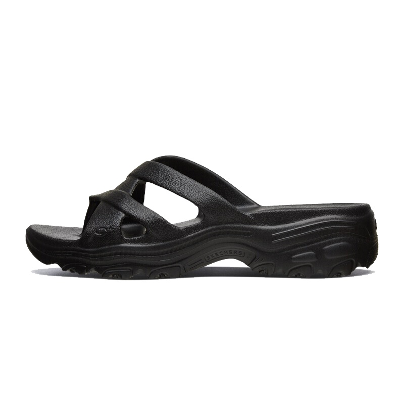 斯凯奇（SKECHERS）爵成同款女鞋dlites厚底增高沙滩鞋熊猫拖鞋31693