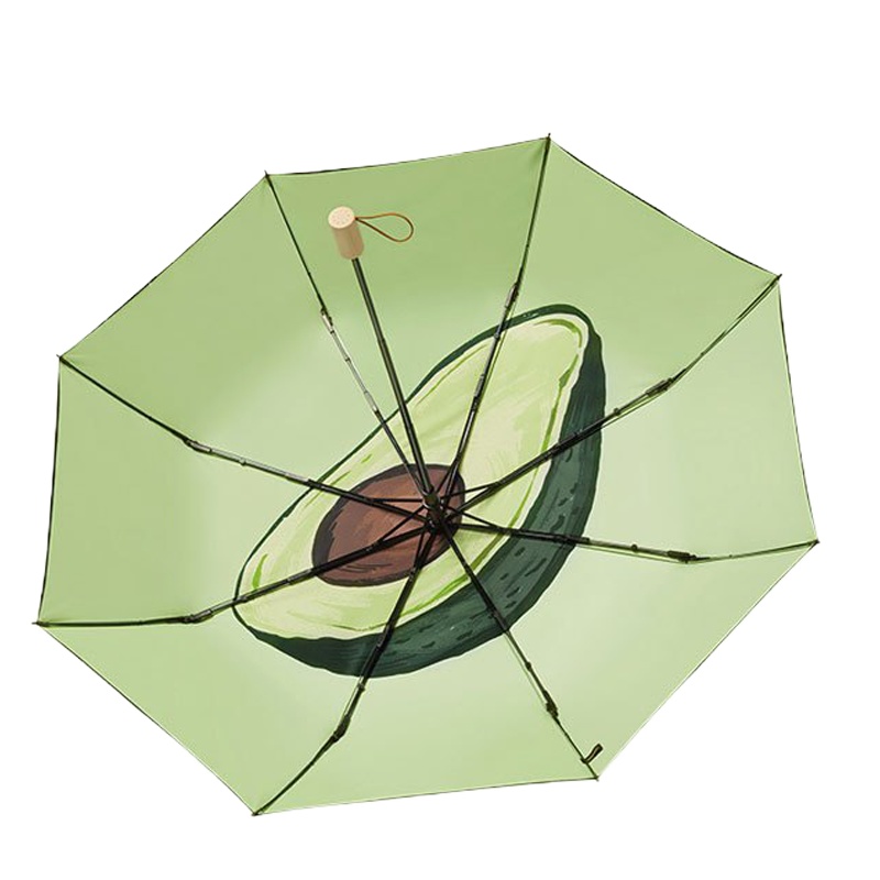 蕉下果趣系列太阳伞超轻黑胶防晒晴雨伞防紫外线防晒伞 桃子