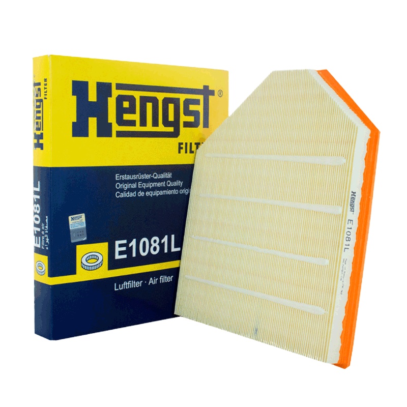 汉格斯特(hengst)空气滤E1081L适配宝马X3 20i/28i X4 20i/28i