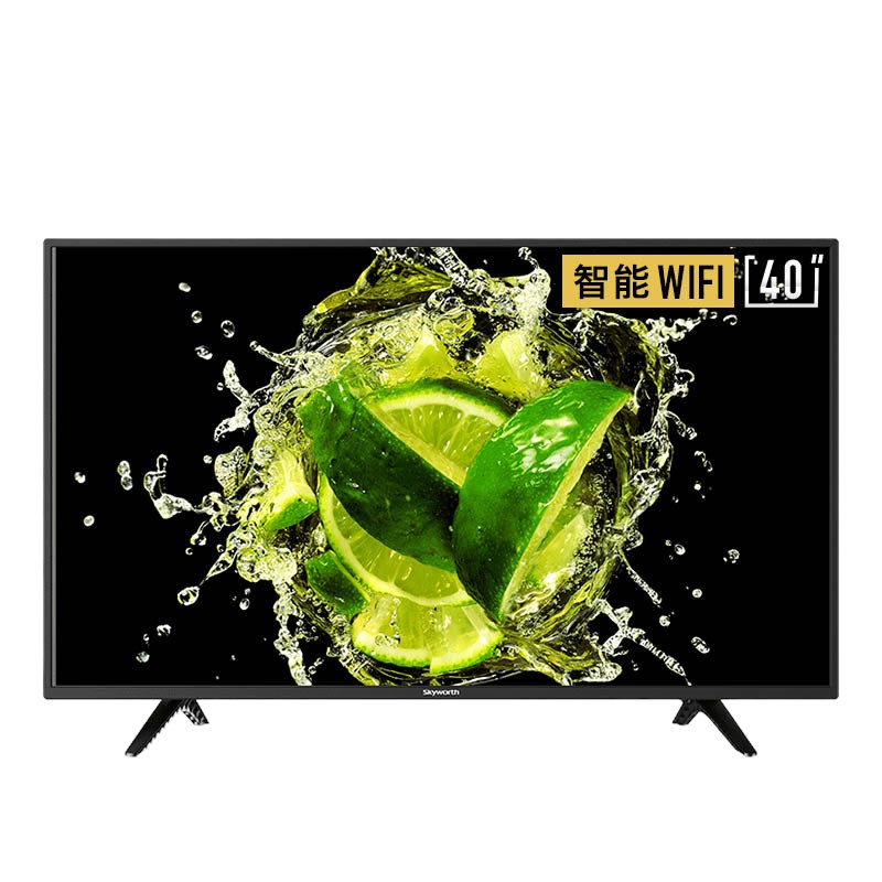 创维(SKYWORTH) 液晶电视 高清窄边液晶平板电视机 内置WiFi 人工智能 40英寸 40X6