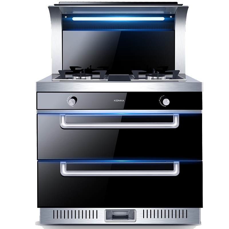 康佳(KONKA) 集成灶 4.5KW大火力集成一体灶 电加热自动清洗 头部热菜 KDD11 液化气