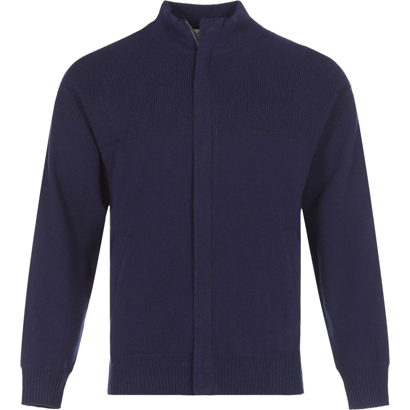 杰尼亚 Z ZEGNA 男士山羊绒/锦纶针织上衣毛衣外套VYH12 ZZ154