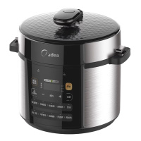 美的(Midea)5L智能电压力锅 24小时智能预约 一锅双胆 大屏界面易操作 MY-RY50Q3-FS