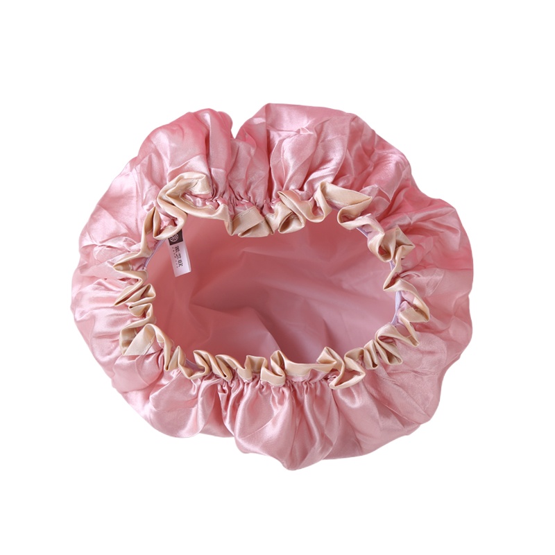 希艺欧防水双层浴帽防水耐用紧实不易掉 颜色随机