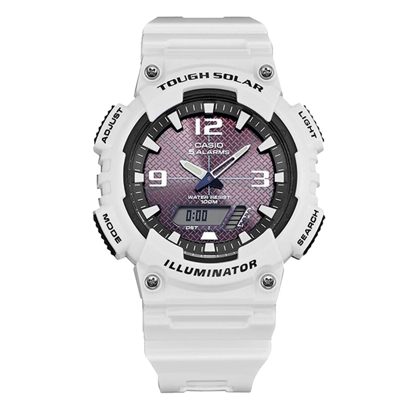 CASIO卡西欧 石英表 男 日韩品牌商务休闲运动石英男士手表AQ-S810WC-7A
