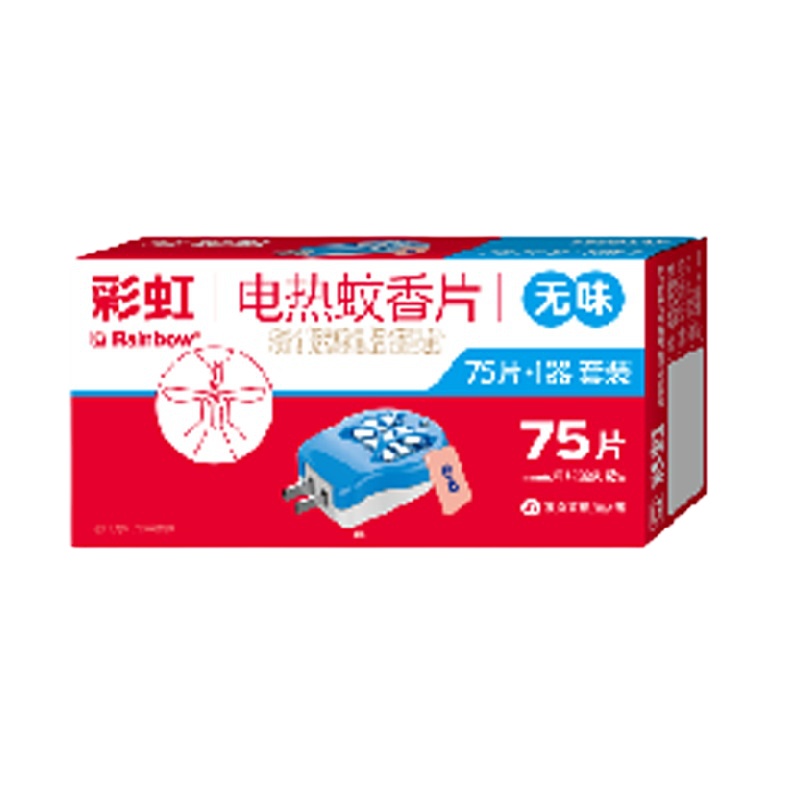 彩虹 5001AF蚊香片75片加直插器