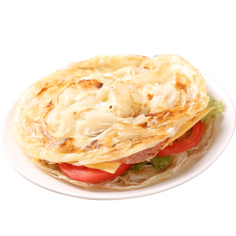 赤豪 手抓饼原味2.4kg (30片) 牛肉培根火腿伴侣