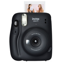 富士（FUJIFILM）INSTAX 一次成像 胶片相机mini11暗夜灰相机 mini9升级款 套餐四（含礼盒+相纸）