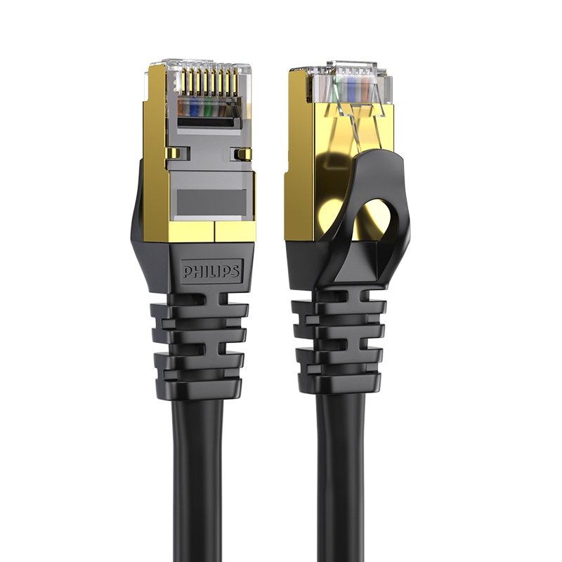 飞利浦七类网线家用万兆电脑宽带路由器超高速网络线 5米SWA18205