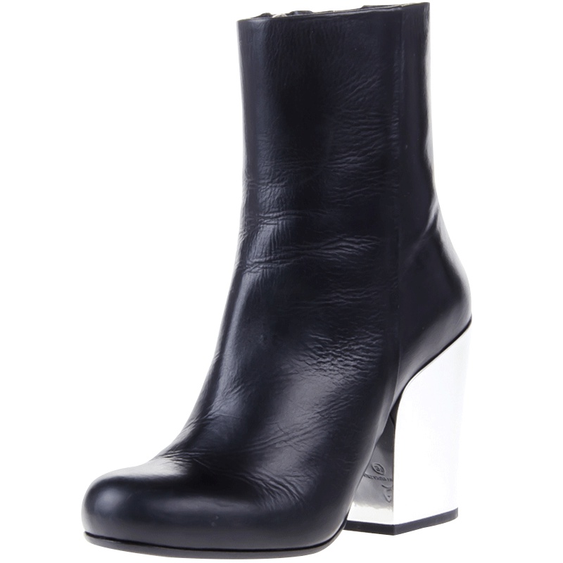 MCQ麦寇/亚历山大麦昆副线/欧美潮牌 女士高跟鞋中筒马丁靴皮鞋