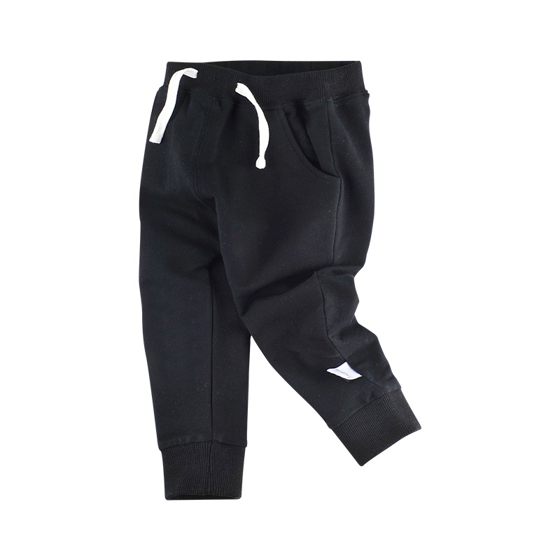 angeeb宝贝心语春秋婴幼儿休闲系带儿童收腿裤子宝宝长裤