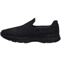 Skechers斯凯奇男鞋健步鞋GO WALK 4舒适轻便休闲鞋54154 54154/BBK全黑色