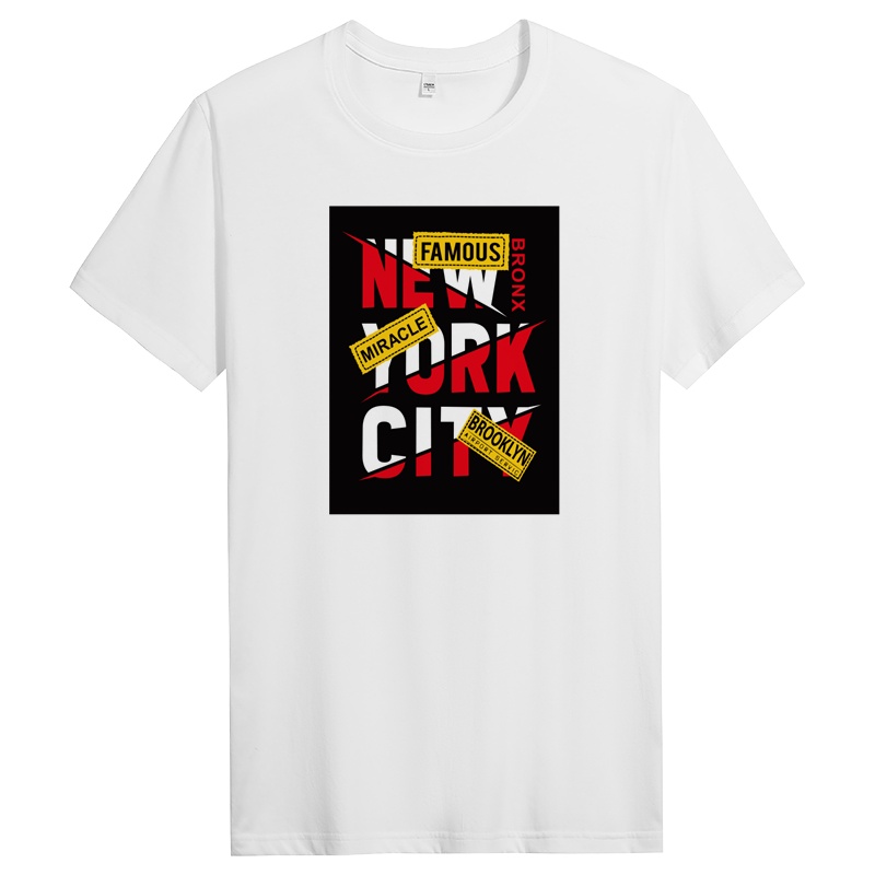 男士纯棉短袖T恤夏季男装体恤修身男生潮流 DT11094