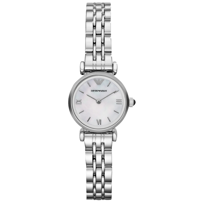 阿玛尼(EMPORIO ARMANI)潮流小巧简约小表盘防水女士石英表