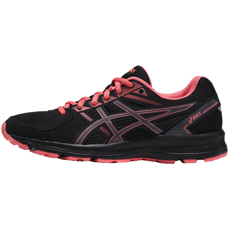 亚瑟士ASICS女鞋女士跑步鞋春新款运动鞋橡胶底T7K8N-9097 T7K8N-9097黑色 37码