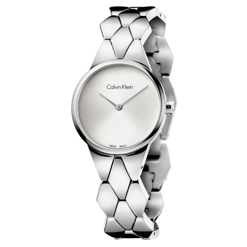 卡文克莱ck手表 SNAKE蜿蜒系列石英女表 K6E23146